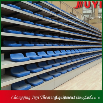 JY-706 indoor HDPE chair wood bleachers top construction company pool bleachers stadium chair for sports outdoor